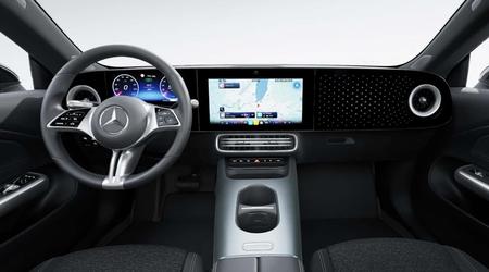 La version de base de la Mercedes CLA est dépourvue d'un écran passager et d'autres options