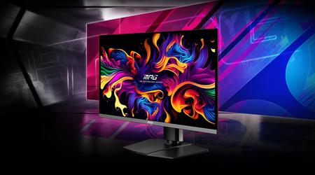 MSI MPG271QRX, avec un écran QD-OLED de 27 pouces, une résolution 2K et un taux de rafraîchissement de 360 Hz, a fait ses débuts sur le marché mondial.