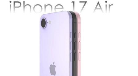Le smartphone le plus fin d'Apple : un initié a partagé des informations intéressantes sur l'iPhone 17 Air
