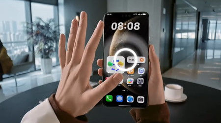 Huawei fait une démonstration de transfert de fichiers entre appareils par un geste de la main