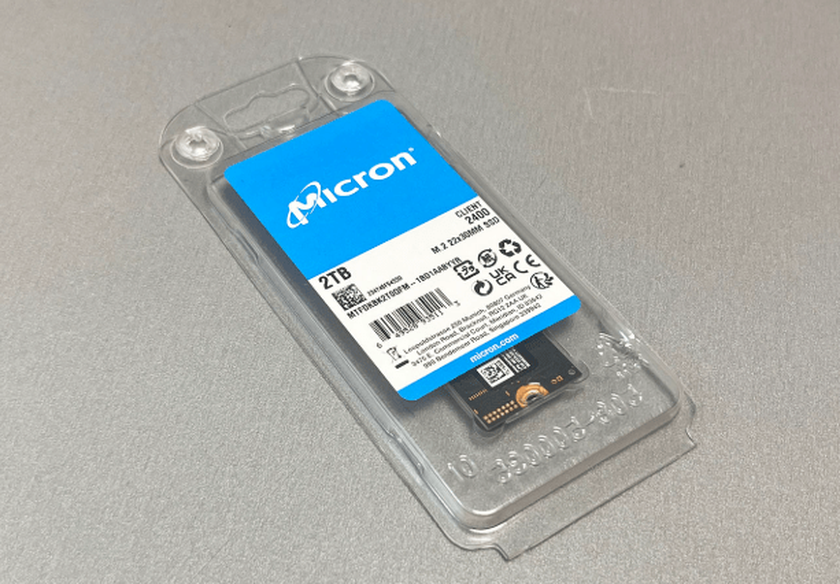 Micron 2400 stockage steam deck