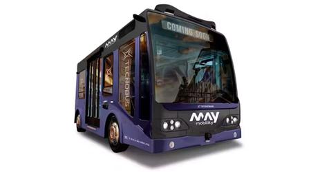 May Mobility a dévoilé un minibus électrique autonome au CES 2025