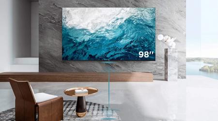 TCL C735 : téléviseur QLED 4K de 98 pouces avec un taux de rafraîchissement de 120 Hz pour 6500 €.
