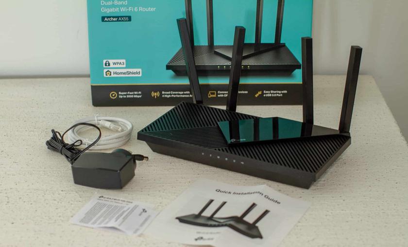 Routeur de voyage TP-Link Archer AX55 Pro avec VPN intégré