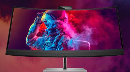 HP a dévoilé un écran incurvé de 34 pouces doté d'une caméra pop-up de 5 MP et prenant en charge la fonction Power Delivery jusqu'à 100 W.