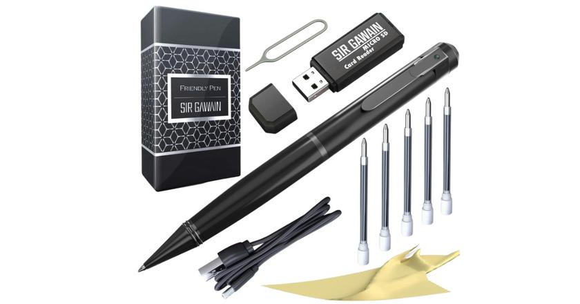 SIRGAWAIN micro caméra espion sans wifi