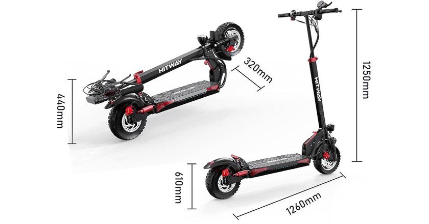 HITWAY H5 e-trottinette pour adultes