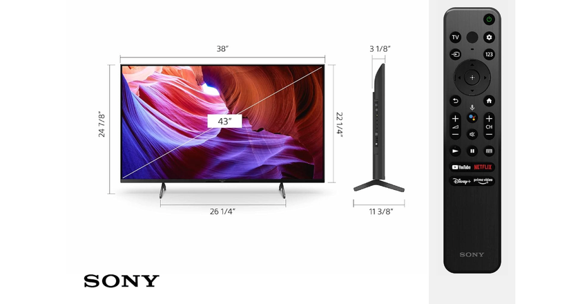 Sony 43 pouces meilleure télévision pour internet