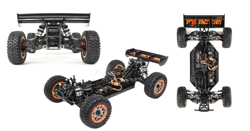 1:5 LOSI DBXL-E 2.0 meilleur buggy des dunes télécommandé