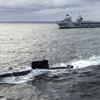 Le porte-avions britannique HMS Queen Elizabeth, qui transporte des chasseurs de cinquième génération F-35B Lightning II, est passé sous le commandement de l'OTAN pour la première fois dans l'histoire.-36 Le porte-avions britannique HMS Queen Elizabeth, qui transporte des chasseurs de cinquième génération F-35B Lightning II, est passé sous le commandement de l'OTAN pour la première fois dans l'histoire.-36