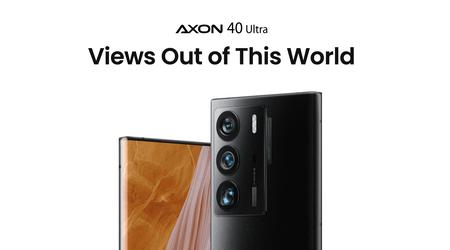 Lancement mondial du ZTE Axon 40 Ultra avec puce Snapdragon 8 Gen 1 et caméra sous écran