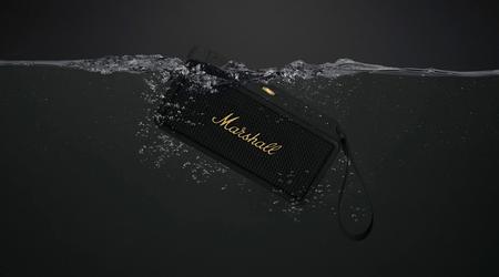 Marshall Middleton : un haut-parleur portable avec une étanchéité IP67 et 20 heures d'autonomie pour 300 $.
