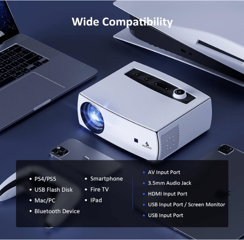 Projecteur numérique NexiGo PJ10 Modèles de projecteurs NexiGo