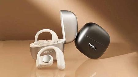 Lenovo dévoile le TC3401 : casque ouvert TWS avec Bluetooth 5.3 et jusqu'à 30 heures d'autonomie.