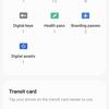 Interface Samsung Wallet