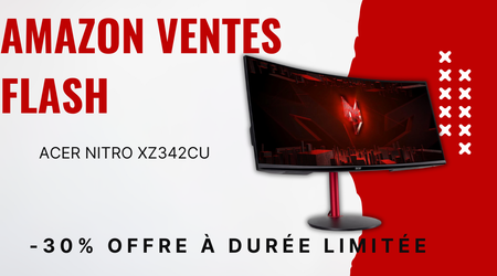 Acer Nitro XZ342CUP Moniteur Gaming 34" – Économisez 108€ ce Black Friday!