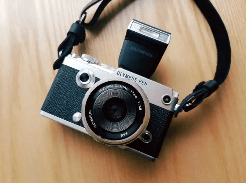 Olympus PEN-F appareil photo esthétique argentique