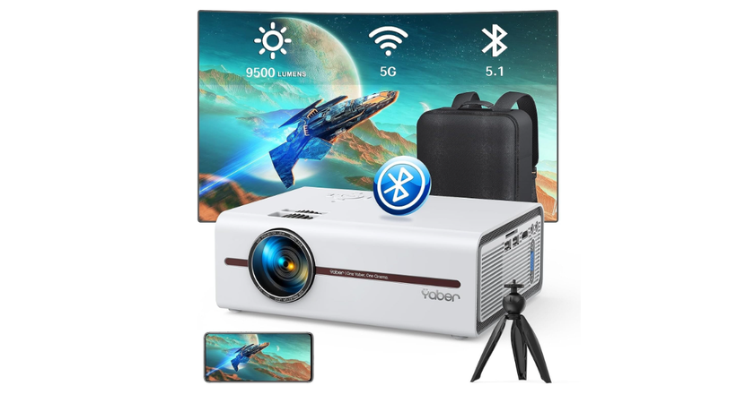 Projecteur portable YABER V5 à moins de 150