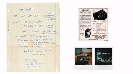 La publicité pour l'ordinateur Apple-1 rédigée par Steve Jobs est vendue aux enchères pour 175 000 $.