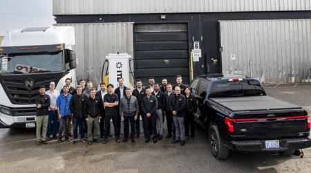 Jusqu'à 400 kW par véhicule : ABB E-Mobility a installé la première station de recharge A400 HPC en Amérique du Nord.