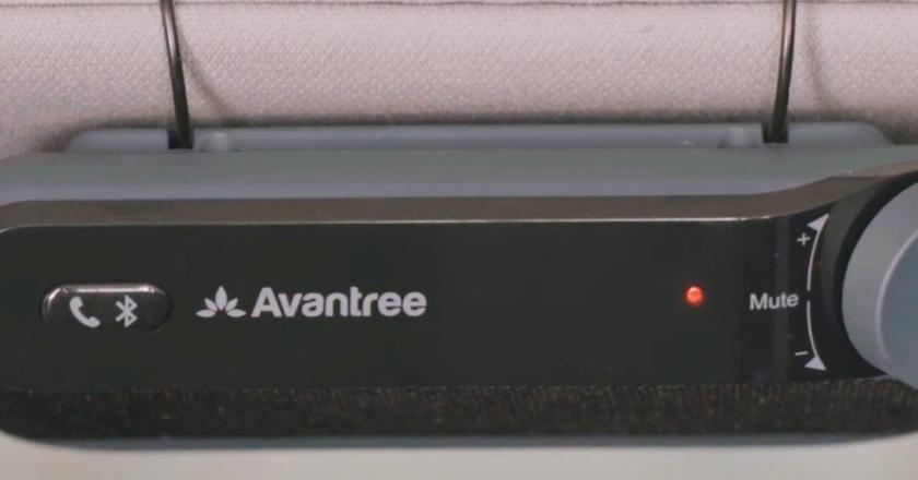 Haut-parleur bluetooth pour voiture Avantree Roadtrip pour les appels téléphoniques