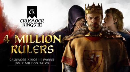 Crusader Kings III ne perd pas de popularité : les ventes de la grande stratégie ont dépassé 4 millions d’exemplaires