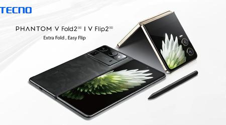 Combien coûteront les smartphones pliables Tecno Phantom V Fold 2 et Phantom V Flip 2 ?
