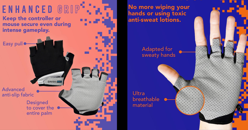 ONISSI Pro meilleurs gants de jeu