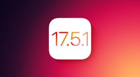 Apple a publié la mise à jour iOS 17.5.1 pour l'iPhone, qui corrige un problème lié aux photos supprimées.