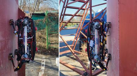 Des ingénieurs ont créé un robopass MARVEL à quatre pattes qui peut marcher sur les murs et même le plafond (vidéo)