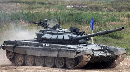 Le char russe T-72B3 modernisé, d'une valeur de 3 millions de dollars, du modèle 2022, utilise un viseur d'imagerie thermique Sosna-U avec une matrice de l'entreprise française Thales.