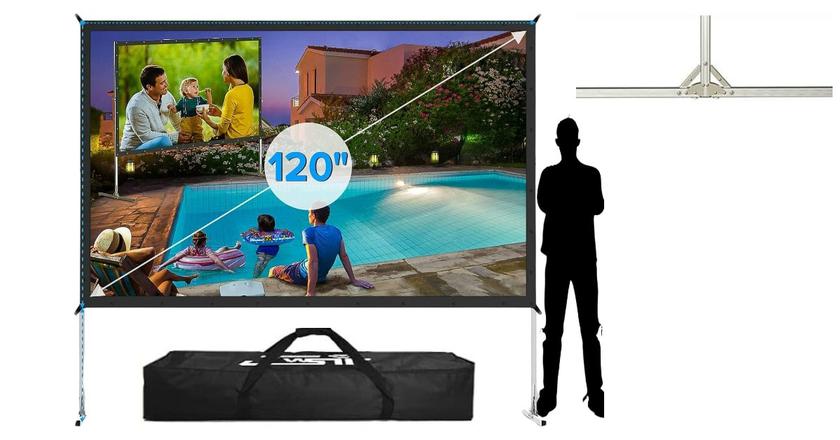 JWSIT écran portable avec support