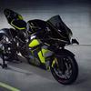 La moto sportive Ducati Panigale V4 Lamborghini avec habillage en fibre de carbone