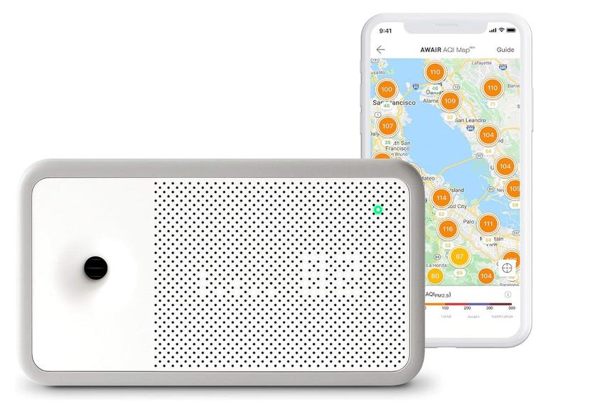 Awair Element Indoor moniteur intelligent de qualité de l'air allergies