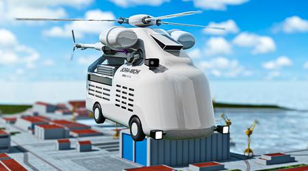 SORA-MICHI : un camion conceptuel équipé d'un hélicoptère pourra livrer des marchandises à des villages difficiles d'accès et à des sites de catastrophes (vidéo) 