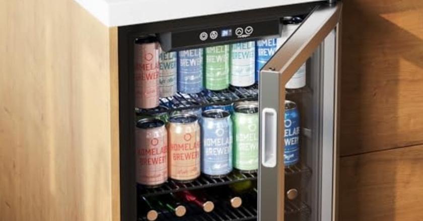 hOmeLabs réfrigérateur compact extérieur