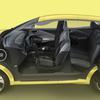 L'intérieur de la Ford Puma Gen-E avec des écrans de pointe