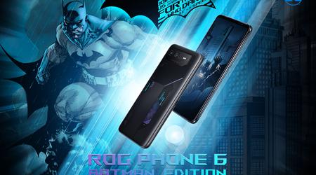 ASUS a présenté une version spéciale du smartphone de jeu ROG Phone 6 pour les fans de Batman au prix de 1199 €.