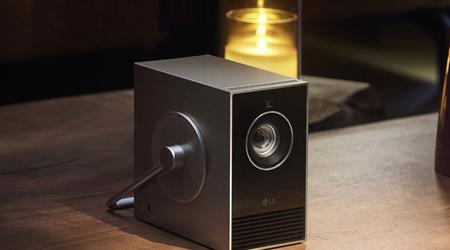 LG CineBeam Qube : Projecteur de 120 pouces avec résolution 4K