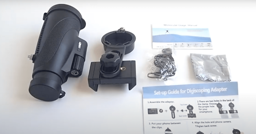 Gosky Titan 12X50 meilleur télescope monoculaire