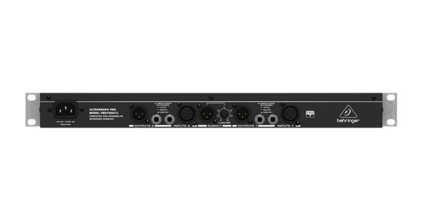 Behringer Ultragraph Pro FBQ1502HD Égaliseur audio domestique