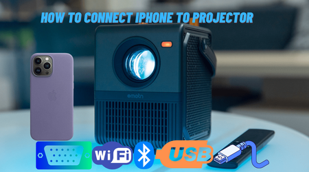 Comment connecter l'iPhone au projecteur