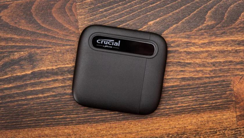 Crucial X6 SSD portable moins de 100 euros