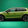 Vue latérale du Skoda Elroq RS