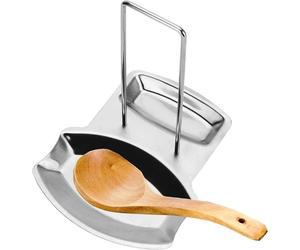 Porte-couvercle de casserole + repose-cuillère