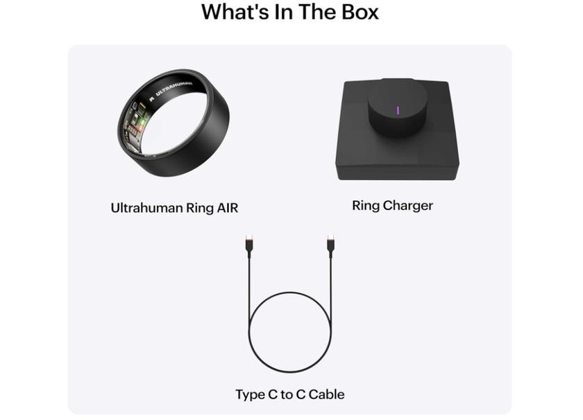 Ultrahuman Ring Air, une bague intelligente à porter sur soi