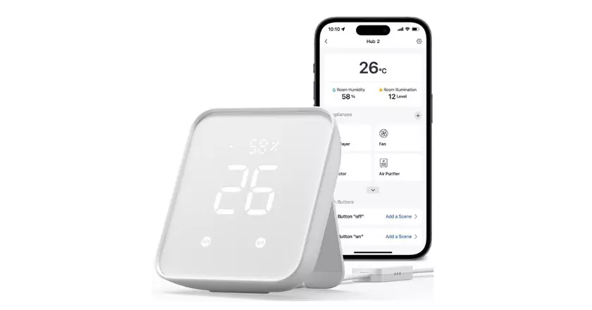 SwitchBot Hub 2 capteur temperature wifi