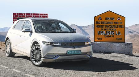 Hyundai IONIQ 5 est entré dans le Livre Guinness des records pour le plus grand changement de hauteur sur un véhicule électrique.