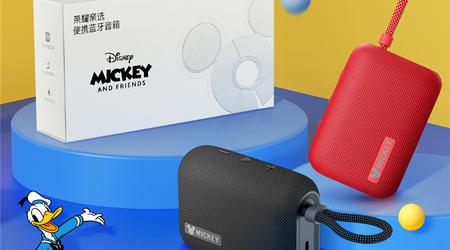 Honor et Disney ont présenté une enceinte Bluetooth portable avec une puissance de 5W, une protection IP67 et une autonomie jusqu'à 10 heures pour 22 $.