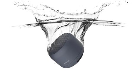 Enceinte sans fil portable Nokia 2 : enceinte sans fil compacte avec Bluetooth 5.1, port USB-C et protection IPX7 pour 55 €.
